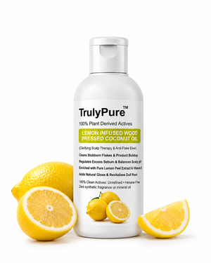 Lemon Infused Wood Pressed Coconut Oil